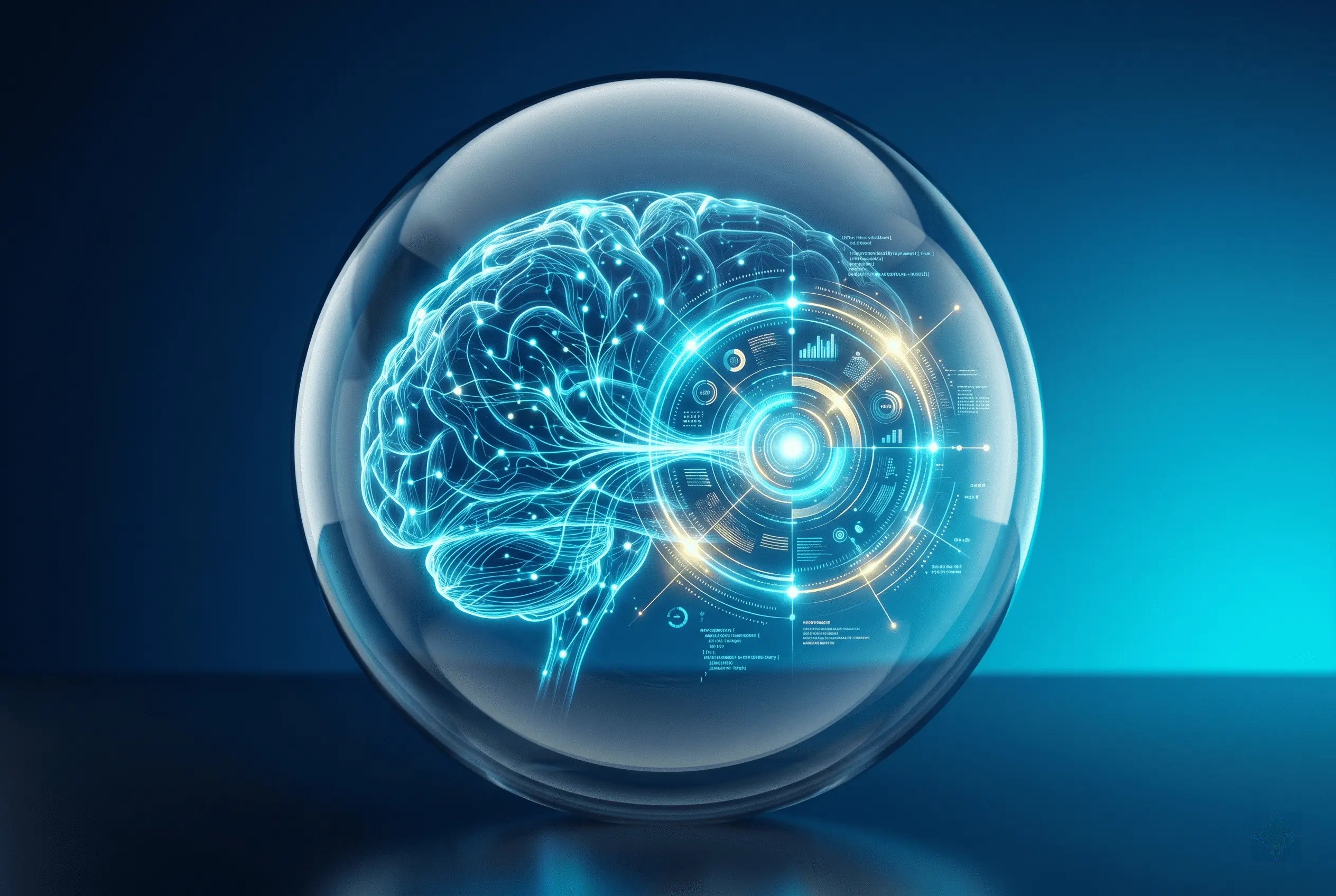 AI Brain in sphere